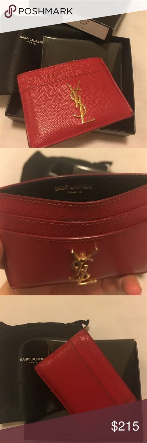 YSL Card holders Question 